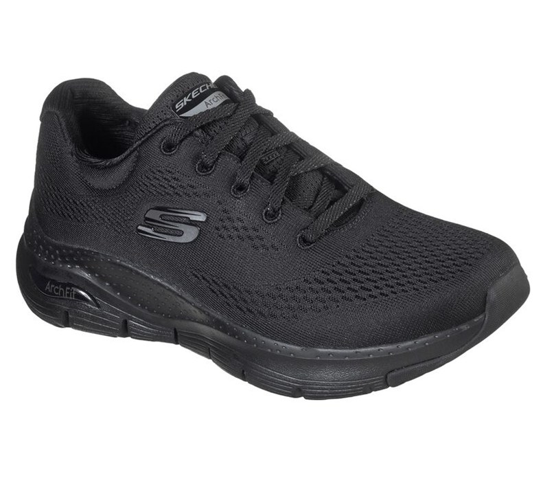 Skechers Dam Svarta Sneakers - Arch Fit - Big Appeal - Sverige (ZAJPT-3896)